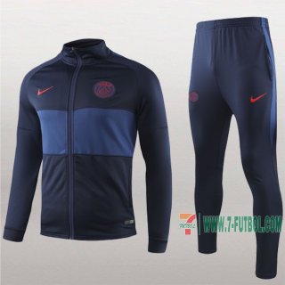 7-Futbol: Nueva Retro Chaqueta Chandal Del Psg Paris Azul Oscuro Cremallera 2019 2020