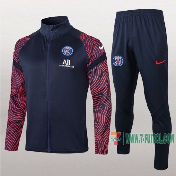 7-Futbol: Las Nuevas Chaqueta Chandal Del Psg Pairis Azul Cremallera 2020-2021