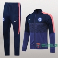 7-Futbol: Nueva Retro Chaqueta Chandal Del Fc Chelsea Azul Cremallera 2020/2021