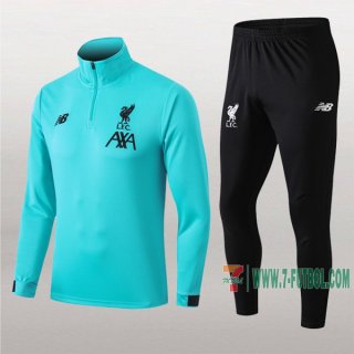 7-Futbol: La Nueva Chandal Del Fc Liverpool Cuello Alto Verde Medio Zip 2020/2021