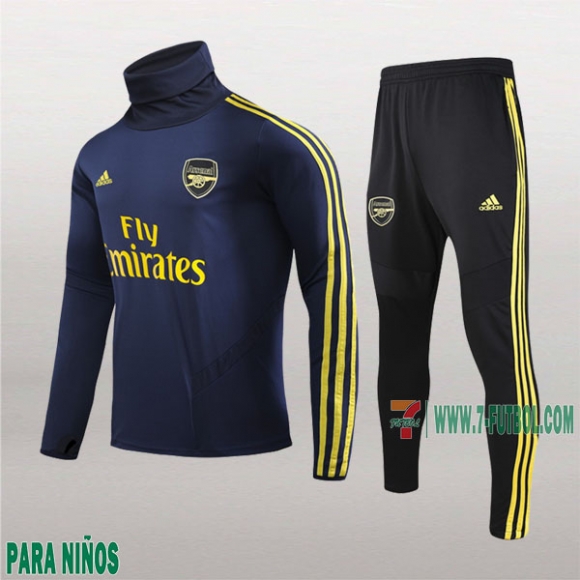 7-Futbol: La Nuevo Sudaderas Chandal Fc Arsenal Para Niños Azul Marino 2020/2021