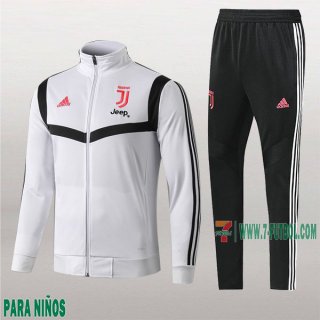 7-Futbol: La Nueva Chaquetas Chandal Juventus Para Niños Cremallera Blancas/Negra 2019/2020