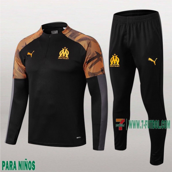 7-Futbol: La Nueva Chandal Olympique De Marsella Para Niños Medio Zip Negra/Amarilla 2019/2020 7-Futbol: La Nueva Chandal Olympique De Marsella Para Niños Medio Zip Negra/Amarilla 2019/2020