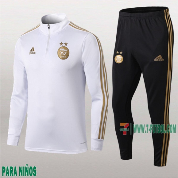 7-Futbol: La Nueva Chandal Argelia Para Niños Medio Zip Blancas 2019/2020 7-Futbol: La Nueva Chandal Argelia Para Niños Medio Zip Blancas 2019/2020