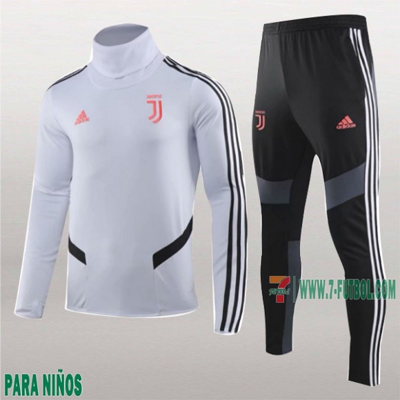 7-Futbol: Las Nuevas Sudaderas Chandal Juventus Para Niños Cuello Alto Blancas 2019/2020