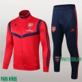 7-Futbol: La Nuevo Chaquetas Chandal Fc Arsenal Para Niños Cremallera Roja 2019/2020