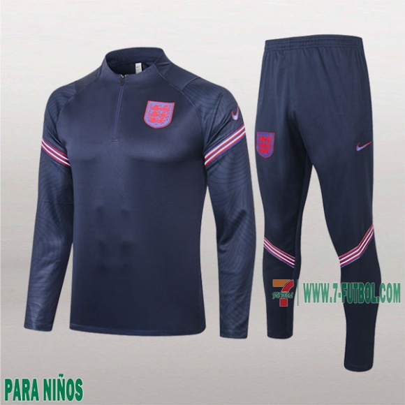7-Futbol: Las Nuevas Chandal Inglaterra Para Niños Medio Zip Azul Marino 2020/2021 7-Futbol: Las Nuevas Chandal Inglaterra Para Niños Medio Zip Azul Marino 2020/2021