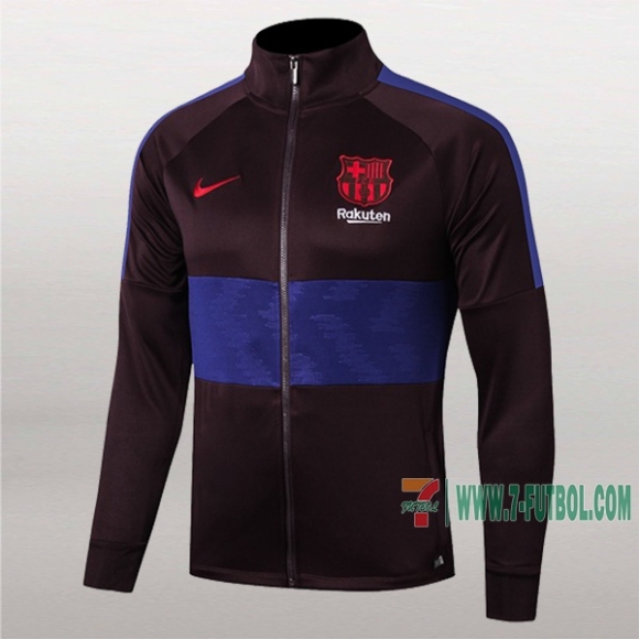 7-Futbol: La Nueva Chaqueta Del Fc Barcelona Purpura/Azul 2019/2020