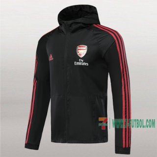 7-Futbol: Proveedores De Chaqueta Rompeviento Del Arsenal Fc Negra 2019/2020