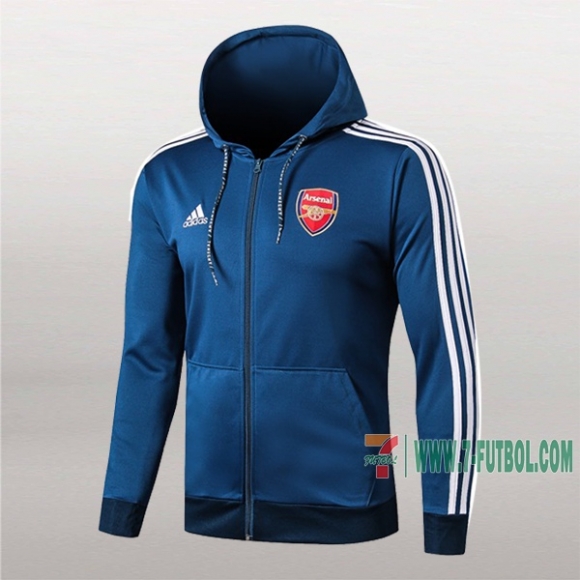 7-Futbol: Las Nuevas Chaqueta Rompeviento Del Arsenal Fc Azul 2019/2020