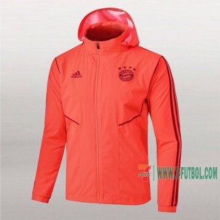 7-Futbol: Las Nuevas Chaqueta Rompeviento Del Bayern Munich Naranja 2019/2020