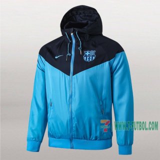 7-Futbol: Proveedores De Chaqueta Rompeviento Del Fc Barcelona Azul Claro 2019/2020