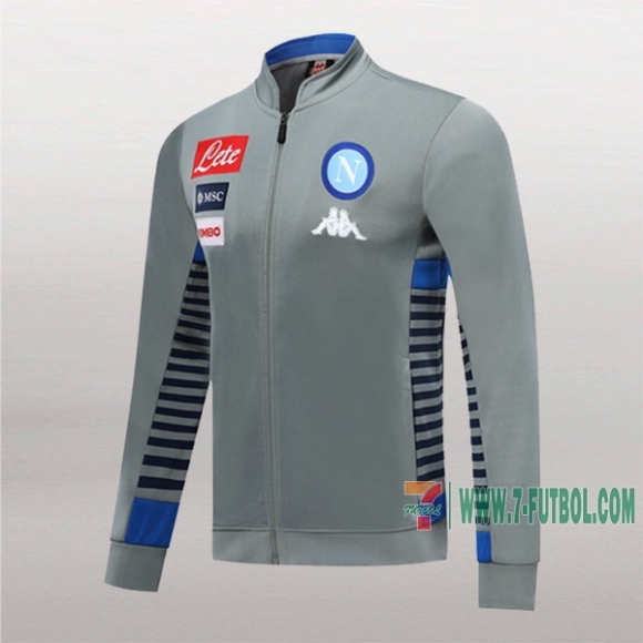 7-Futbol: Las Nuevas Chaqueta Del Ssc Napoli Gris 2019/2020