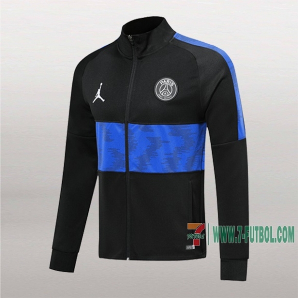 7-Futbol: Las Nuevas Chaqueta Del Paris Psg Jordan Negra/Azul 2019/2020