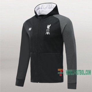 7-Futbol: Proveedores De Chaqueta Del Liverpool Fc Con Capucha Negra 2019/2020