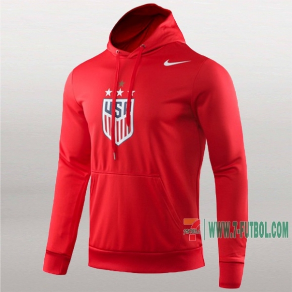 7-Futbol: Las Nuevas Chaqueta Del Estados Unidos Con Capucha Roja 2019/2020