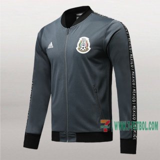 7-Futbol: La Nueva Chaqueta Del Mexico Gris Oscuro 2019/2020