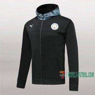 7-Futbol: Las Nuevas Chaqueta Del Manchester City Con Capucha Negra 2019/2020