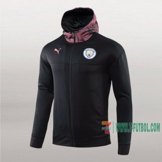 7-Futbol: Las Nuevas Chaqueta Del Manchester City Con Capucha Negra 2019/2020