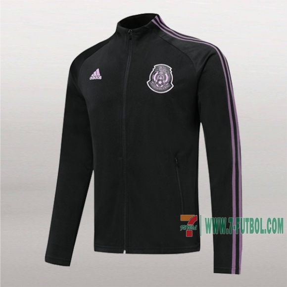 7-Futbol: La Nueva Chaqueta Del Mexico Negra Purpura 2019/2020