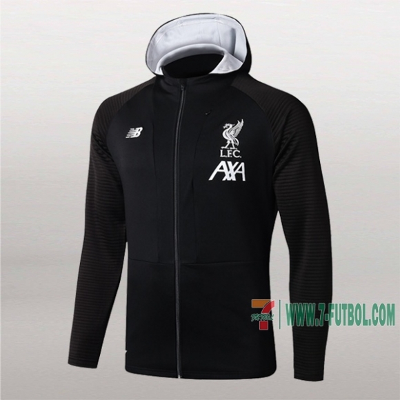 7-Futbol: Proveedores De Chaqueta Del Fc Liverpool Con Capucha Negra 2019/2020