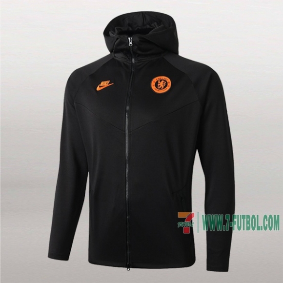 7-Futbol: Proveedores De Chaqueta Del Fc Chelsea Con Capucha Gris Oscuro 2019/2020