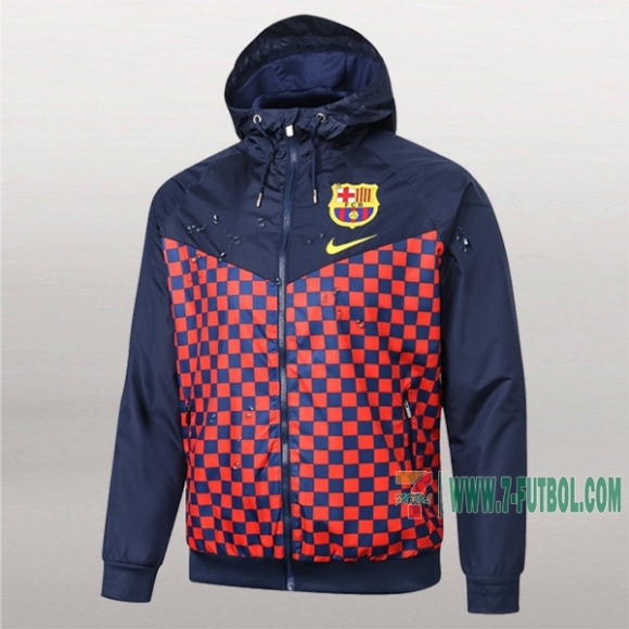 7-Futbol: Proveedores De Chaqueta Rompeviento Del Fc Barcelona Azul Roja 2020/2021