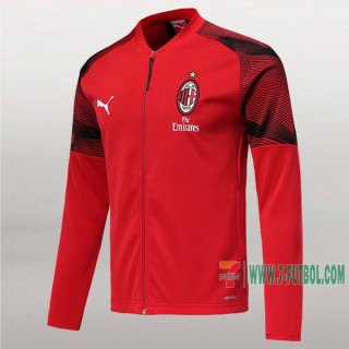 7-Futbol: La Nueva Chaqueta Del Ac Milan Roja 2019/2020