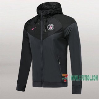 7-Futbol: Proveedores De Chaqueta Del Paris Psg Con Capucha Negra 2019/2020