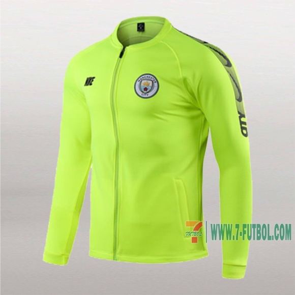 7-Futbol: La Nueva Chaqueta Del Manchester City Verde 2019/2020