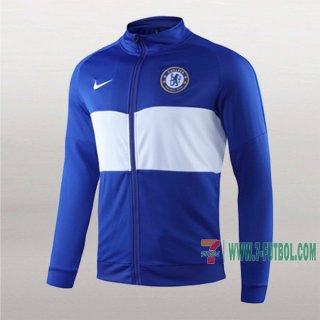 7-Futbol: La Nueva Chaqueta Del Fc Chelsea Azul/Blancas 2019/2020