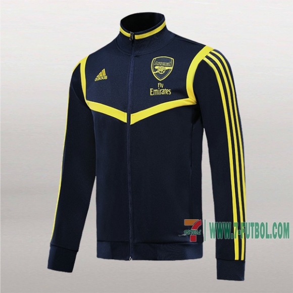 7-Futbol: Las Nuevas Chaqueta Del Arsenal Fc Negra/Amarilla 2019/2020