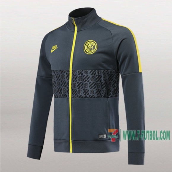 7-Futbol: La Nueva Chaqueta Del Inter Milan Gris 2019/2020