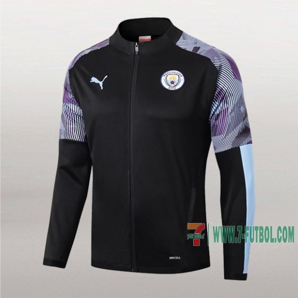 7-Futbol: Las Nuevas Chaqueta Del Manchester City Negra 2019/2020