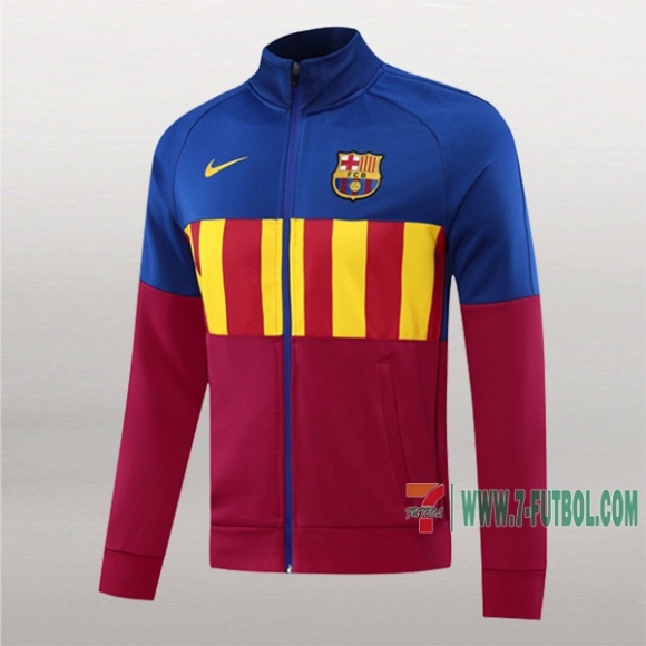 7-Futbol: Las Nuevas Chaqueta Del Fc Barcelona Roja Azul 2020/2021