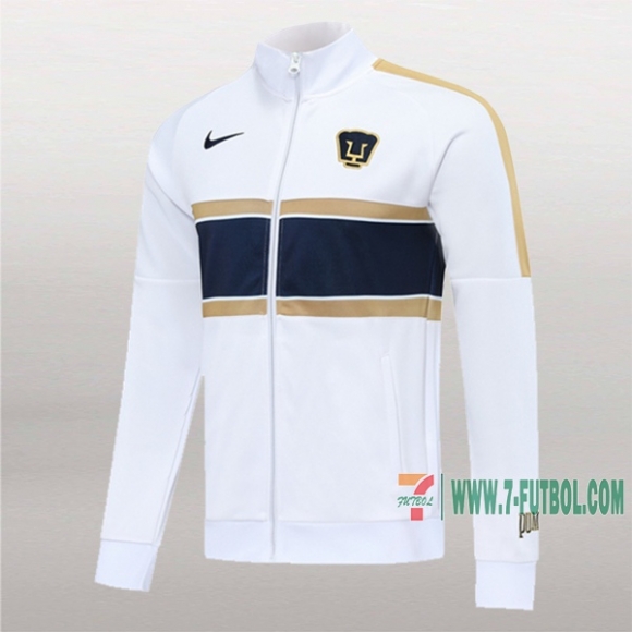 7-Futbol: Las Nuevas Chaqueta Del Pumas Unam Blancas 2020/2021