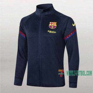 7-Futbol: La Nueva Chaqueta Del Fc Barcelona Azul 2020/2021