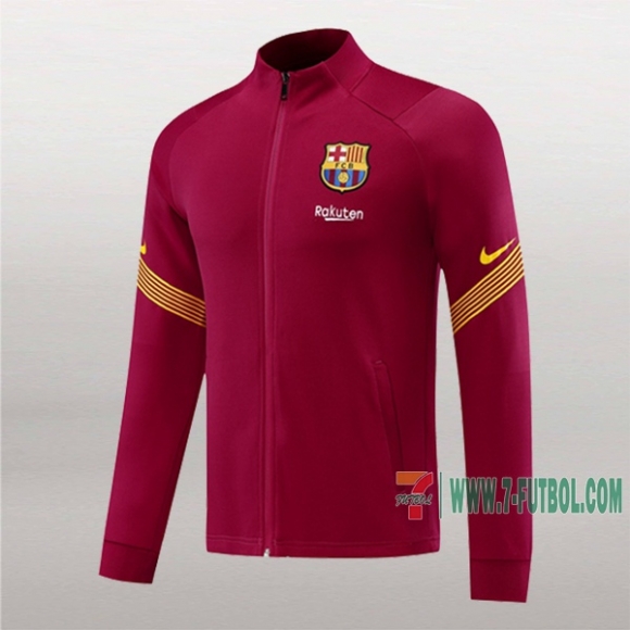 7-Futbol: La Nueva Chaqueta Del Fc Barcelona Roja 2020/2021