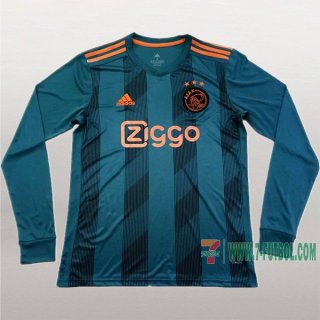 7-Futbol: Personalizar Segunda Camiseta Futbol Ajax Amsterdam Manga Larga Hombre 2019-2020