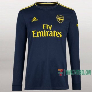 7-Futbol: Personalizar Tercera Camiseta Futbol Arsenal Manga Larga Hombre 2019-2020