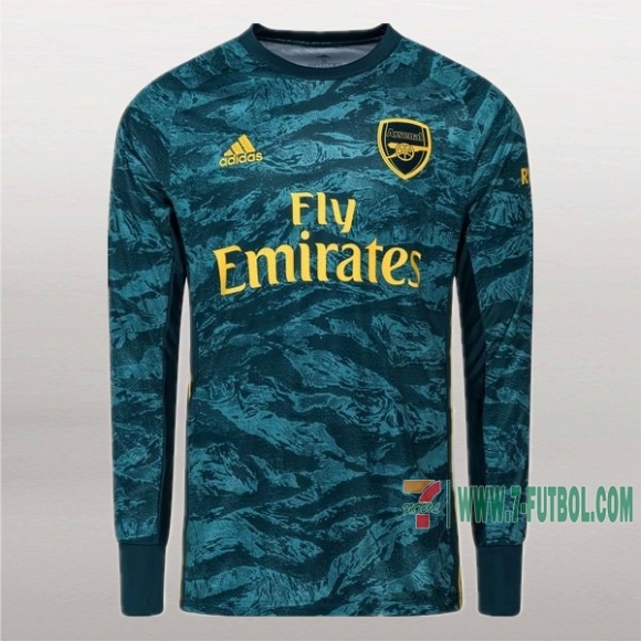7-Futbol: Creacion De Camiseta Del Arsenal Portero Hombre 2019-2020