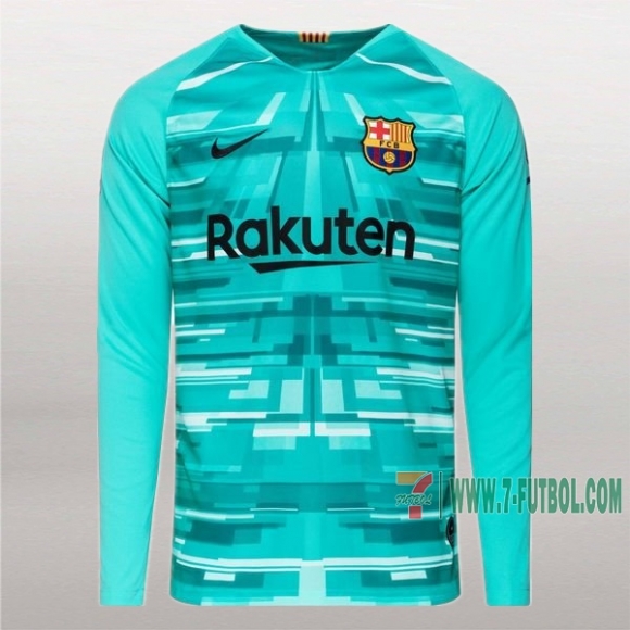 7-Futbol: Personalizar Camiseta Del Fc Barcelona Portero Hombre Azul 2019-2020