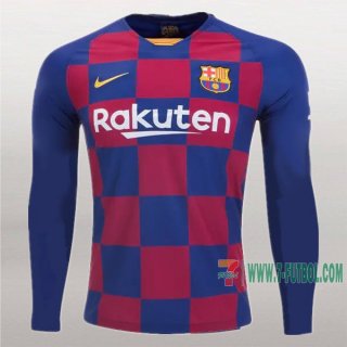 7-Futbol: Crear Primera Camiseta Futbol Fc Barcelona Manga Larga Hombre 2019-2020