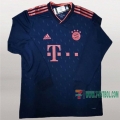 7-Futbol: Original Tercera Camiseta Futbol Bayern Munich Manga Larga Hombre 2019-2020