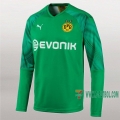 7-Futbol: Creacion De Camiseta Del Borussia Dortmund Portero Hombre Verde 2019-2020