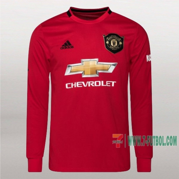 7-Futbol: Creacion De Primera Camiseta Futbol Manchester United Manga Larga Hombre 2019-2020