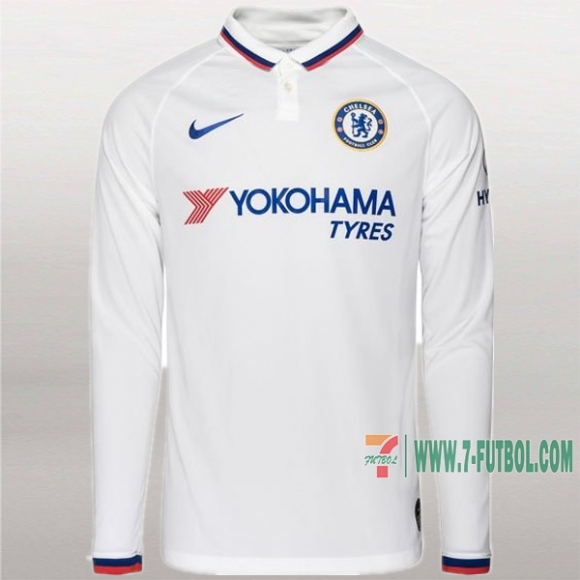 7-Futbol: Crear Segunda Camiseta Futbol Fc Chelsea Manga Larga Hombre 2019-2020