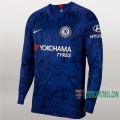7-Futbol: Editar Primera Camiseta Futbol Fc Chelsea Manga Larga Hombre 2019-2020