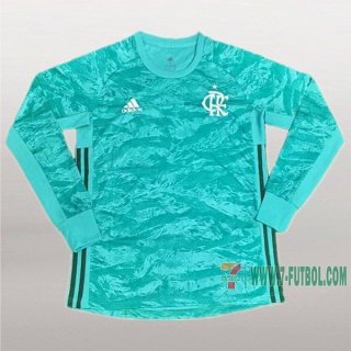 7-Futbol: Crea Tu Camiseta Futbol Flamengo Fc Portero Manga Larga Hombre Azul 2019-2020