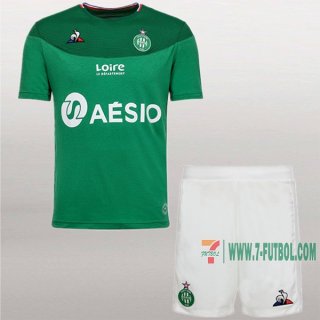 7-Futbol: Disenos De Primera Camiseta As St Etienne Niños 2019-2020